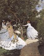 Edouard Manet Women in the Garden china oil painting artist